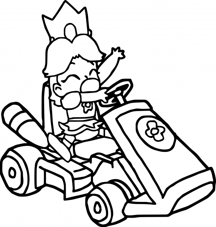 Daisy Mario Kart