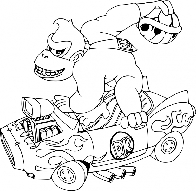 Donkey Kong Mario Kart