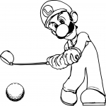 Mario Golf avec Luigi
